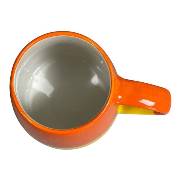 Mr. Halloween Candy Corn Ceramic Mug Set Of 2 - Picture 4 of 6